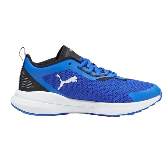 PUMA Kruz Nitro Jr. Sneakers in Blue / White / Silver - Picture 3 of 15